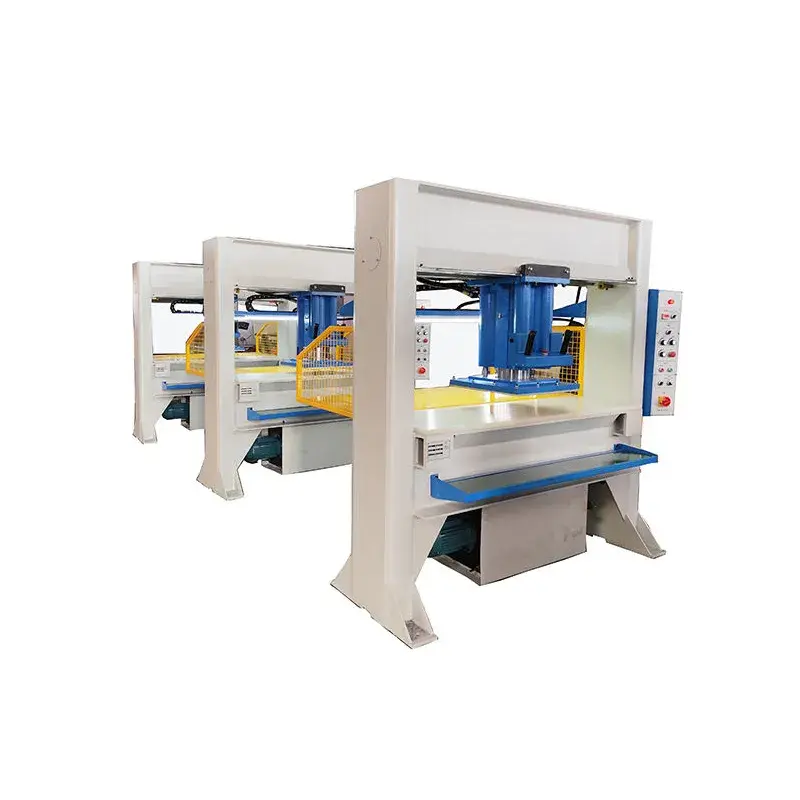 Travel head press cutting machine