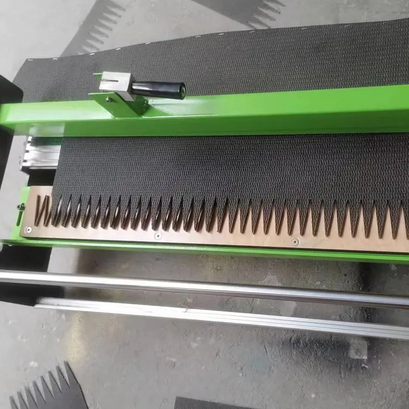 Conveyor belt finger punching machine Conveyor belt finger punching machine